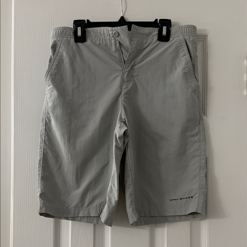 Columbia Sportswear PFG Kids Gray Shorts